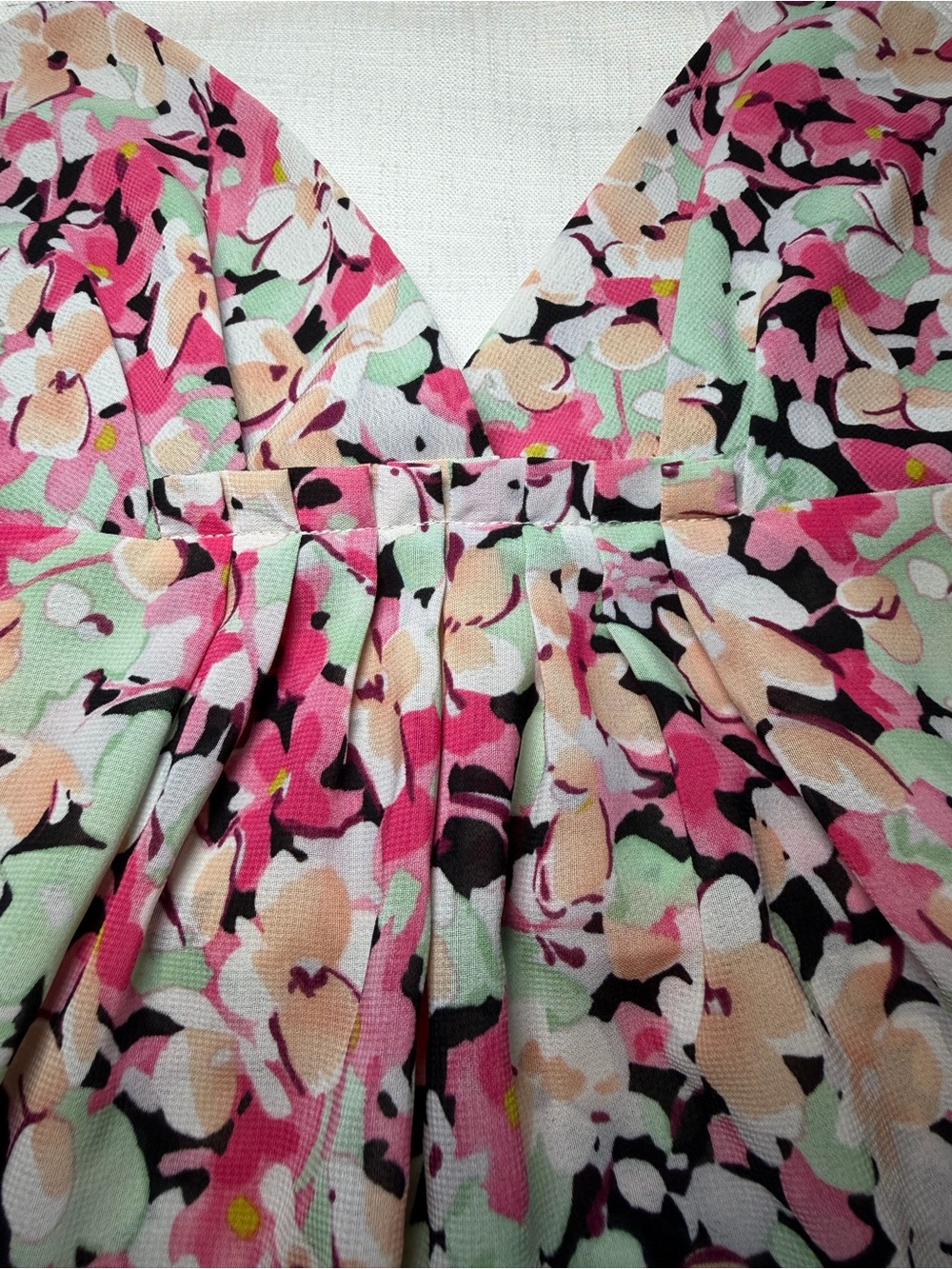 Oscar De La Renta Lingerie Floral Slip Dress - Picture 6 of 10